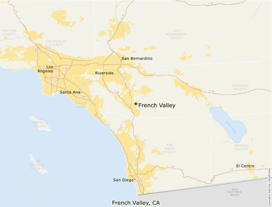 United States  1845, All States Of France, Compare Cost, French Valley, United States