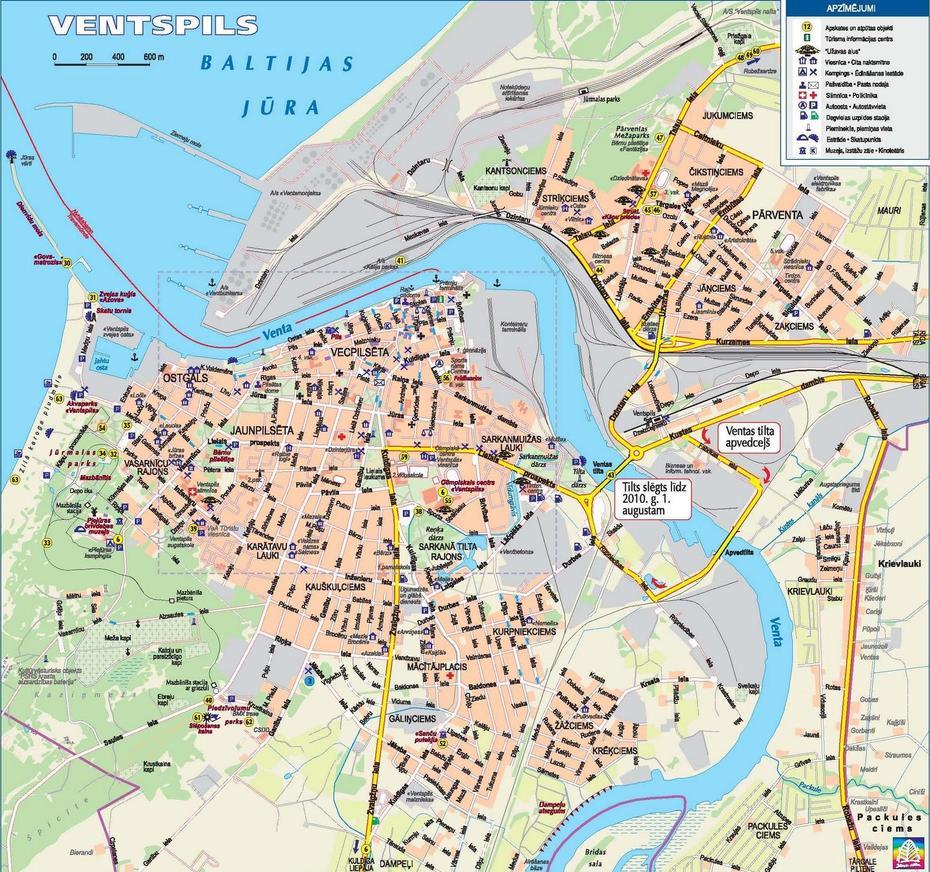 Ventspils-Pilseta Ar Ritdienu!: Ventspils Karte, Ventspils, Latvia, Riga Latvia, Ventspils Beach