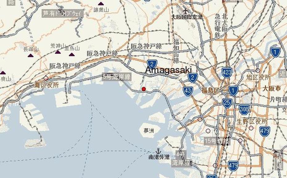 Amagasaki Location Guide, Amagasaki, Japan, Amagasaki City, Amagasaki Derailment