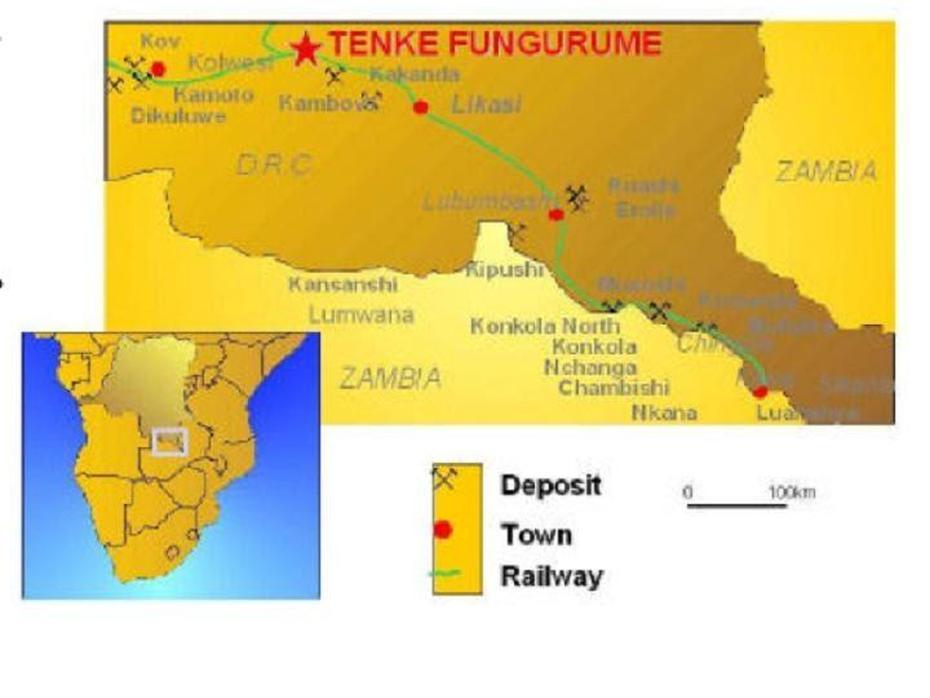 B”Arizona Geology: Freeports Congo Mine Rumored Under Threat Of Shut Down”, Fungurume, Congo (Kinshasa), Kinshasa City, Congo Flag