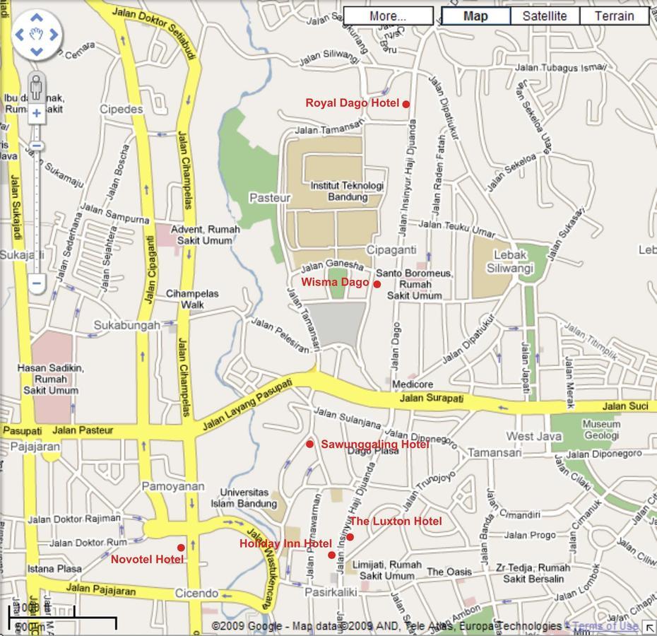Bandung Map – Indonesia, Bandung, Indonesia, Jakarta Indonesia On World, Yogyakarta Indonesia