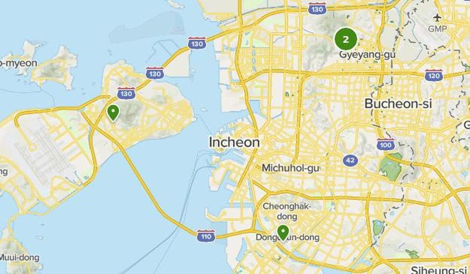 Best Cities In Incheon, South Korea | Alltrails, Incheon, South Korea, Seoul On, South Korea Japan