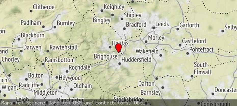 Brighouse Train Station Parking Facilities & Disrepair Of Rastrick …, Brighouse, United Kingdom, Brighouse, United Kingdom