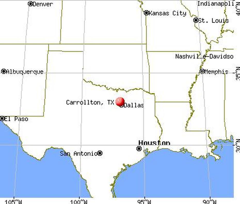 Carrollton Texas Map, Carrollton, United States, Carrollton Tx, Carrollton Ky