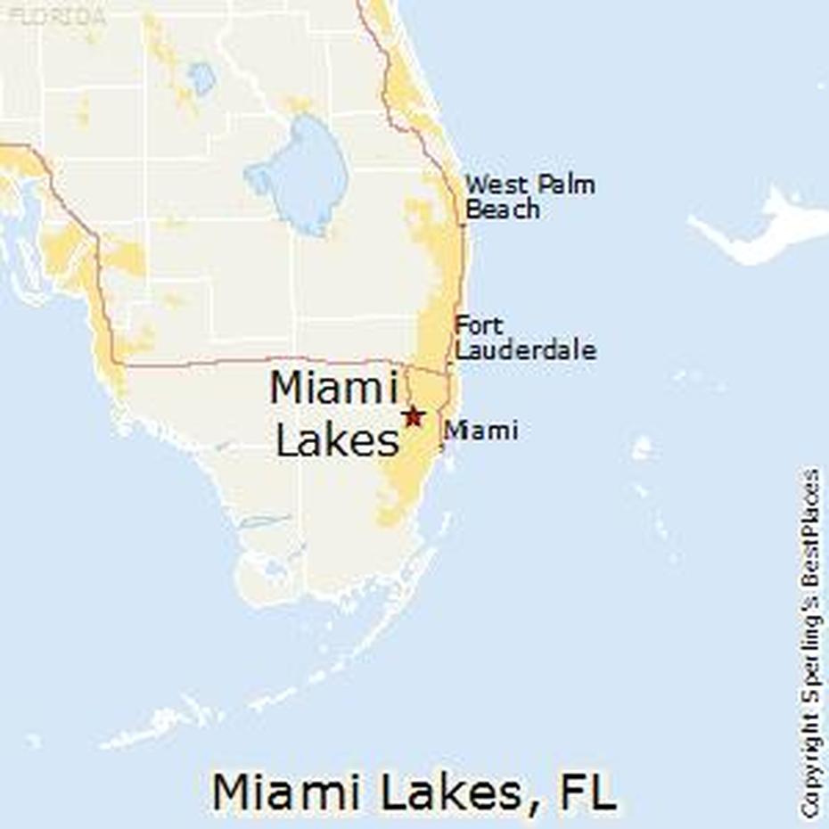 Detailed  United States, United States  With Capital Cities, Florida, Miami Lakes, United States
