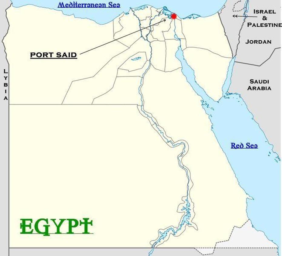 From Egypt With Love: Port Said Location On Map, Port Said, Egypt, Port Alexandria Egypt, Aswan