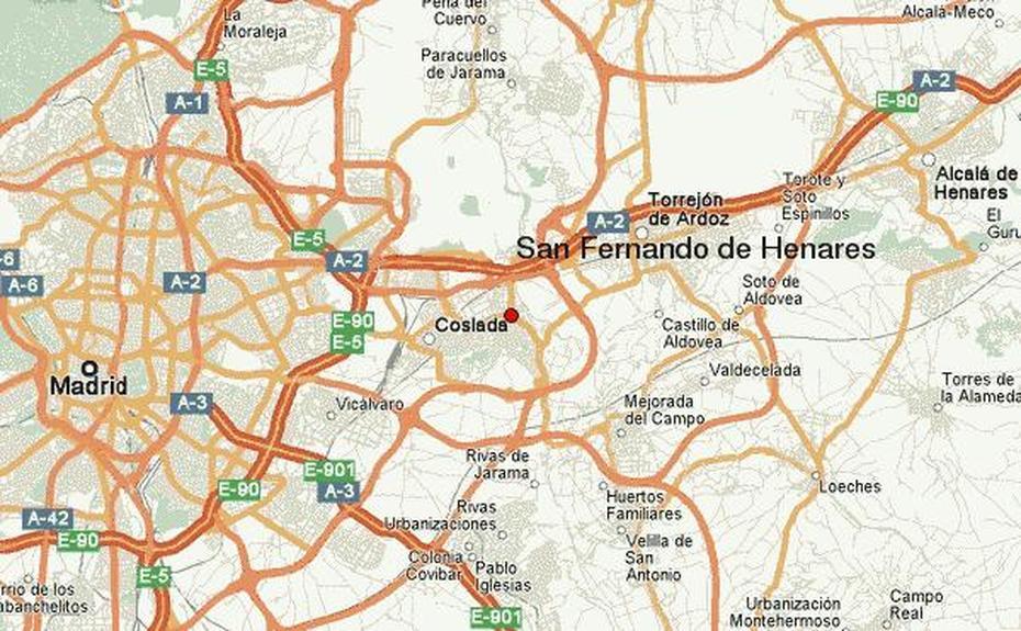 Guia Urbano De San Fernando De Henares, San Fernando De Henares, Spain, San Fernando City, Alcala De Henares Spain