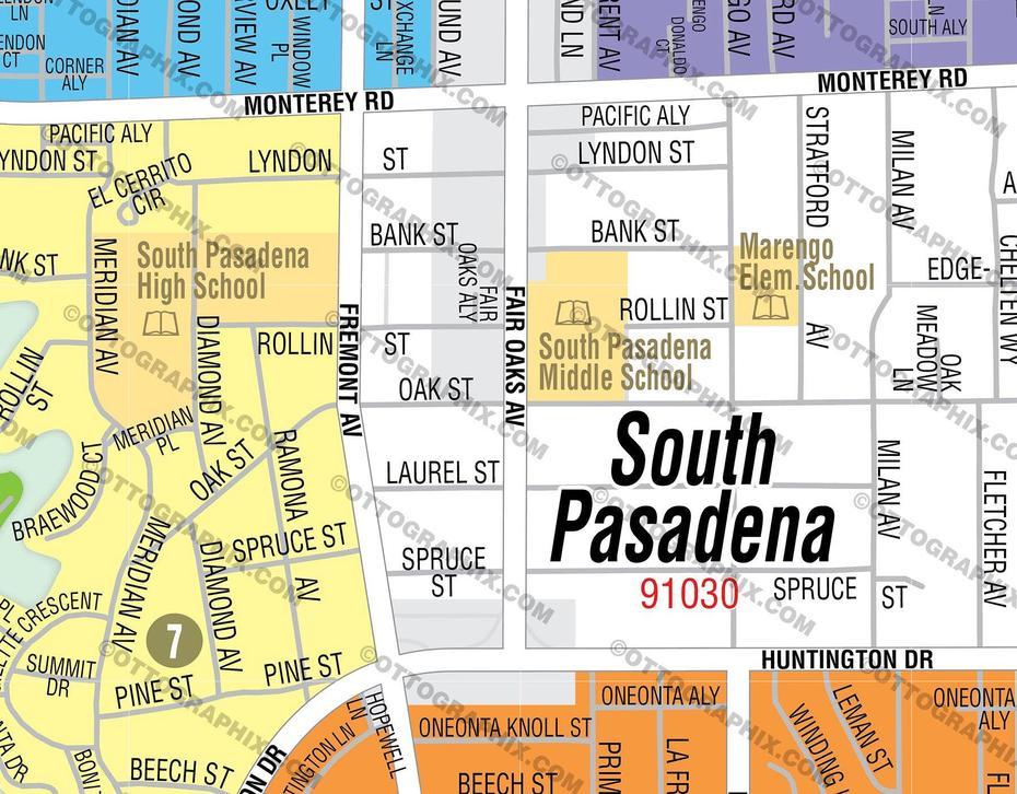 Usa  United States, United States And South America, Los, South Pasadena, United States