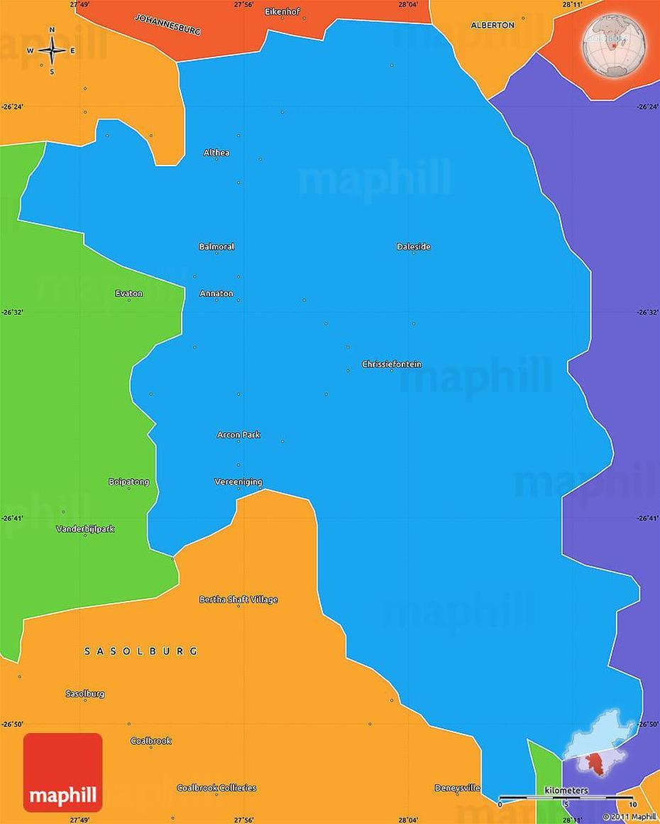 World  Country Names, West And Central Africa, Vereeniging, Vereeniging, South Africa