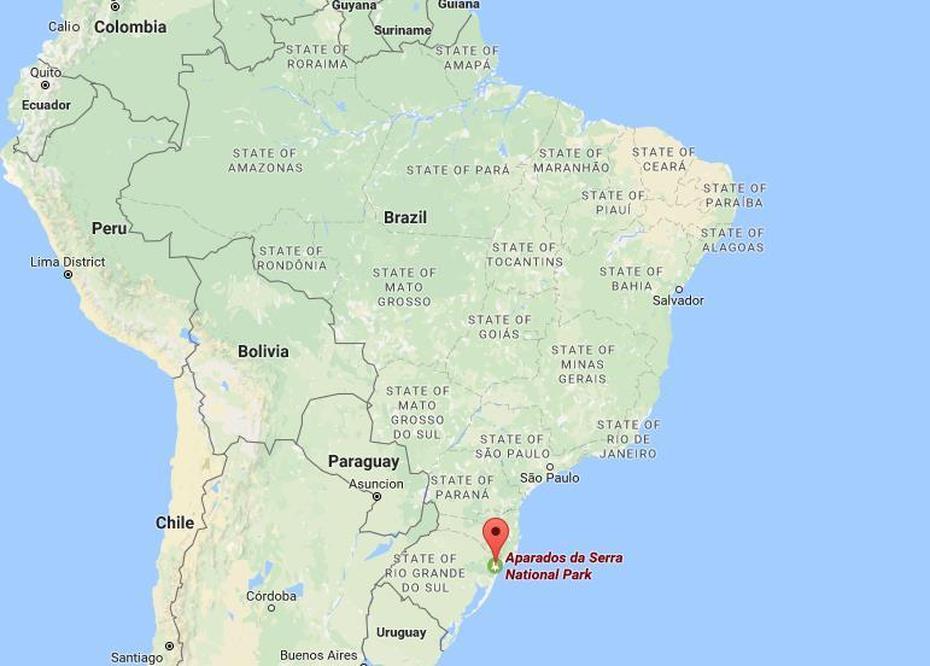 Brazil Topographic, Serra Do Mar State Park, Park, Serra, Brazil