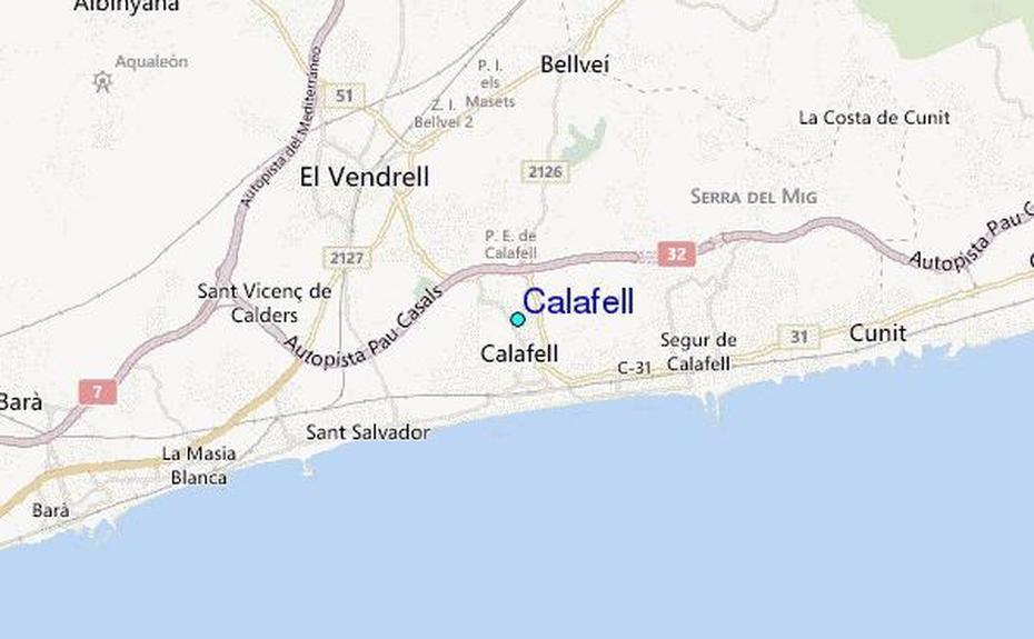 Calafell Tide Station Location Guide, Calafell, Spain, Tarragona Spain, Tarragona Spain Tourism