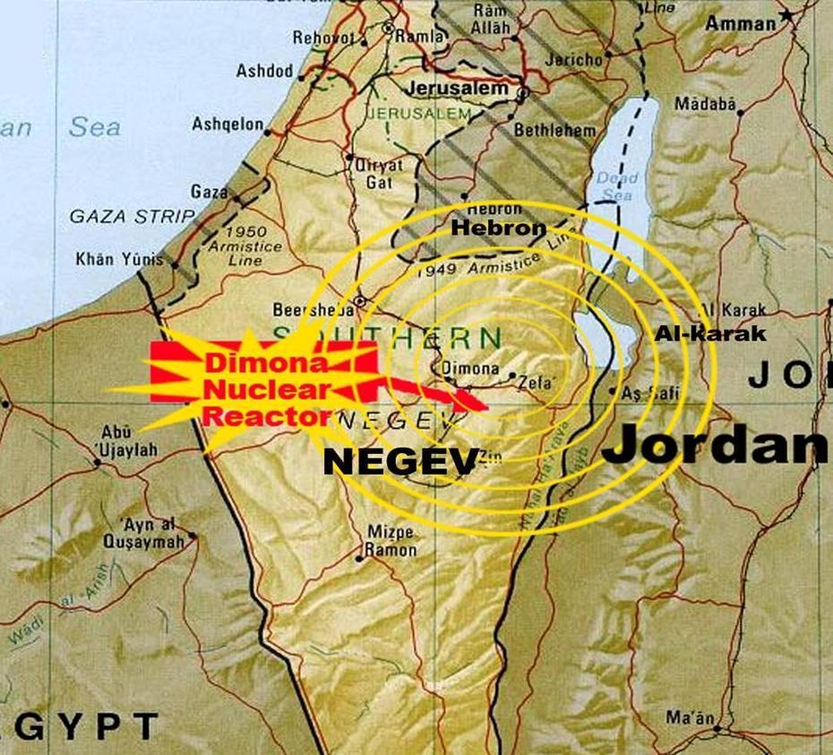 Dimona Israel Map, Dimona, Israel, Ashkelon, Israel  For Kids