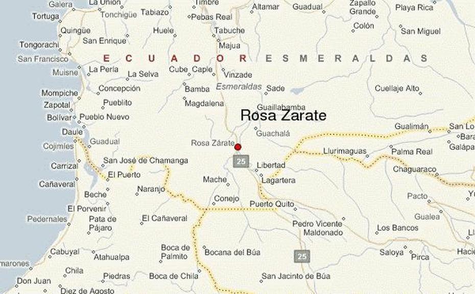 Guia Urbano De Rosa Zarate, Rosa Zarate, Ecuador, Ibarra Ecuador, Pichincha Ecuador
