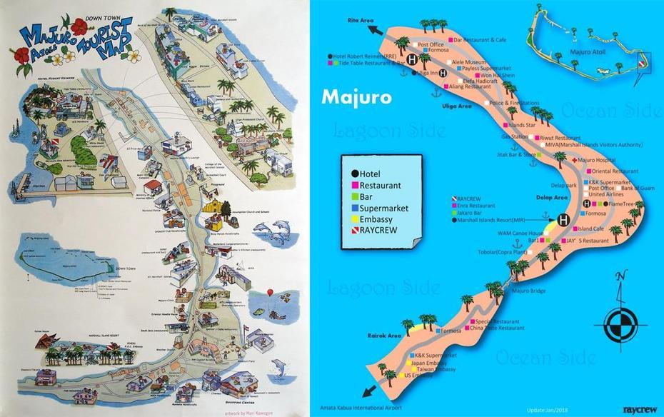 Majuro, Rmi Maps  Marshall Islands Guide, Majuro, Marshall Islands, Majuro Atoll, Majuro City