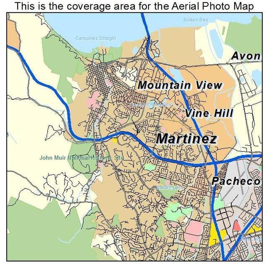 Map Of Martinez Ca – Map San Luis Obispo, Martinez, United States, United States  Color, United States  With City