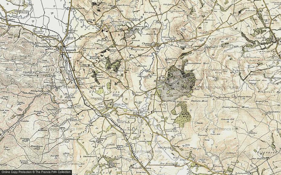 Map Of Newtown, 1901-1903 – Francis Frith, Newtown, United States, United States America, The Whole United States