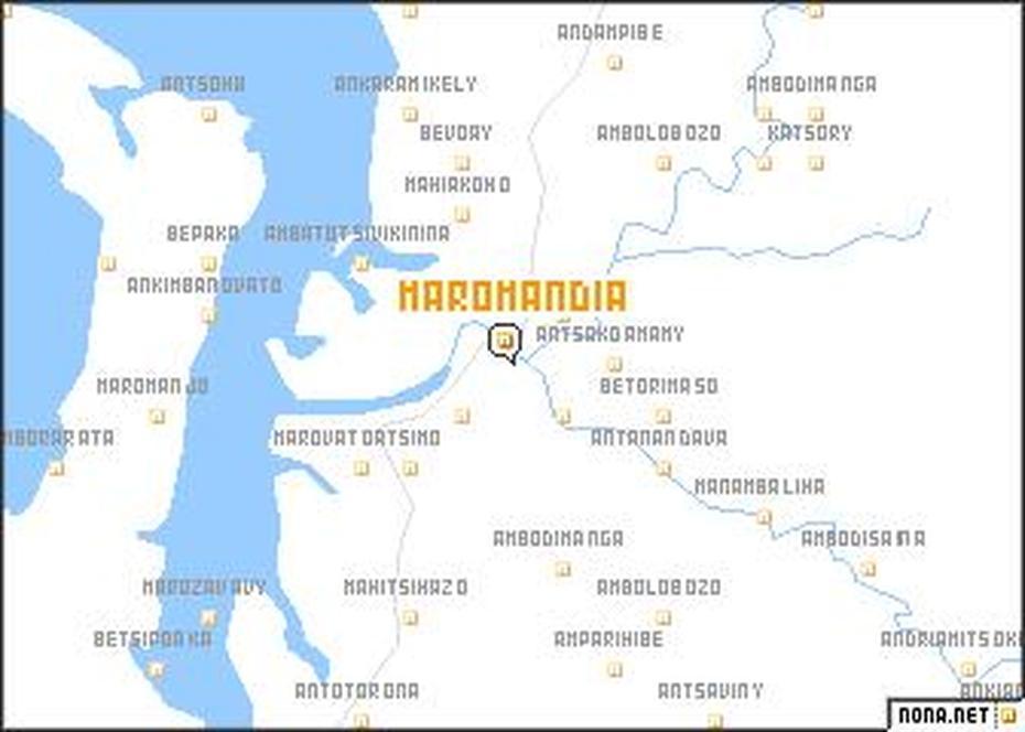 Maromandia (Madagascar) Map – Nona, Maromandia, Madagascar, Madagascar Island, Madagascar On World