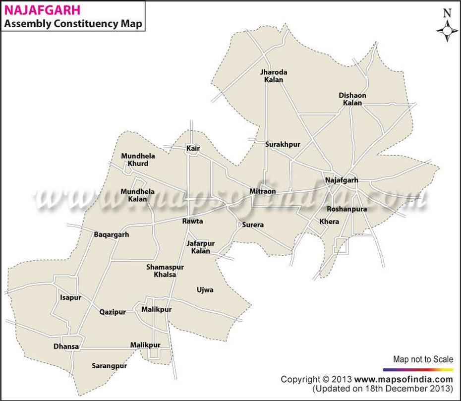 Najafgarh Assembly (Vidhan Sabha) Election Results 2015, Constituency …, Najafgarh, India, Delhi Metro Line, Delhi Metro  Phase 4