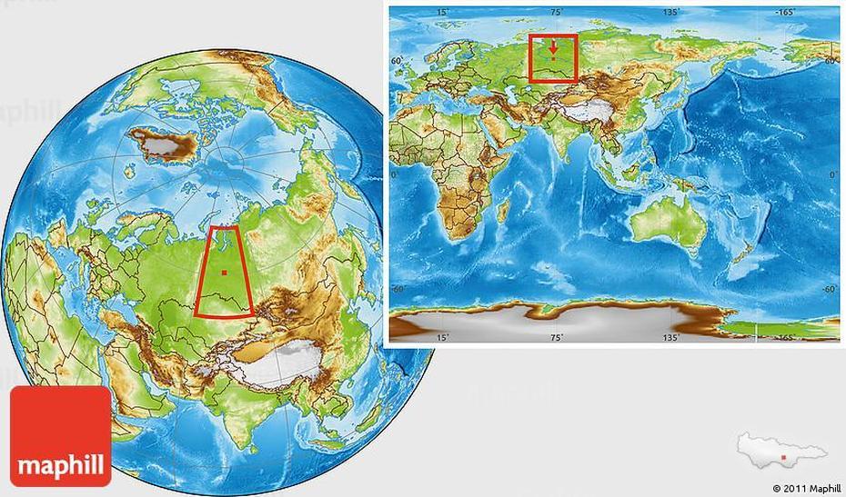 Russia States, Russia  With Countries, Location , Pyt’-Yakh, Russia