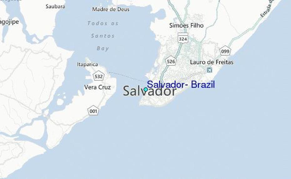 Salvador, Brazil Tide Station Location Guide, Salvador, Brazil, Salvador De Bahia, Salvador A