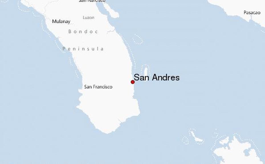 San Andres, Philippines Location Guide, San Andres, Philippines, San Andres Island, San Andres Y Providencia Colombia