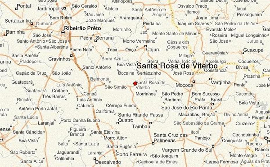 Santa Rosa De Viterbo Location Guide, Santa Rosa De Viterbo, Brazil, Saint Rose Of Viterbo, Macchina Di Santa Rosa