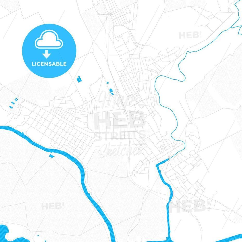 Voznesensk, Ukraine Pdf Vector Map With Water In Focus – Hebstreits …, Voznesensk, Ukraine, Ukraine Cities, Ukraine Road