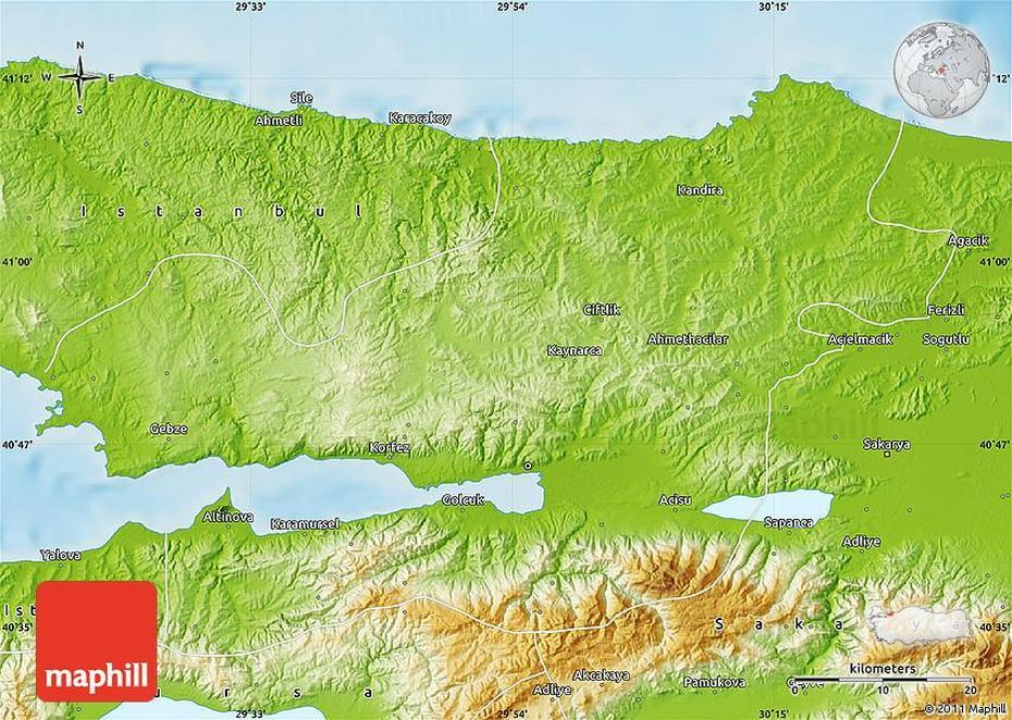 Yalova Turkey, Bursa Turkey, Physical , Kocaeli, Turkey