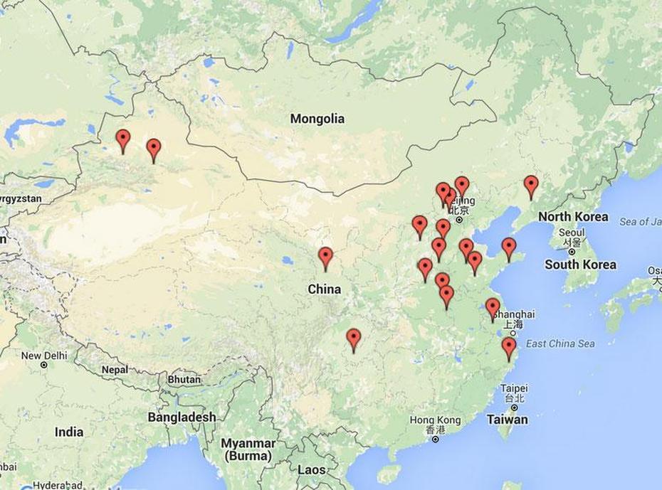 Additional Persecution News From China  January 9, 2016 (19 Reports …, Fangting, China, China  By Province, China  With Flag