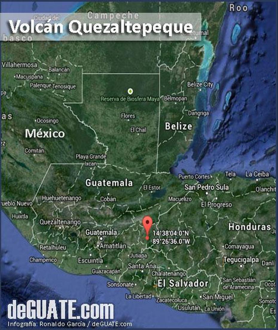 Boqueron El  Salvador, Chiquimula Guatemala, Volcan Quezaltepeque, Quezaltepeque, Guatemala