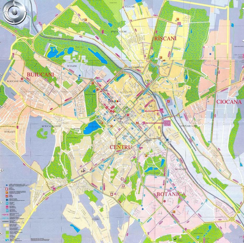 Chisinau Kishinev Map Cartina Moldweb.It, Chisinau, Moldova, Moldova Area, Moldova  Europe