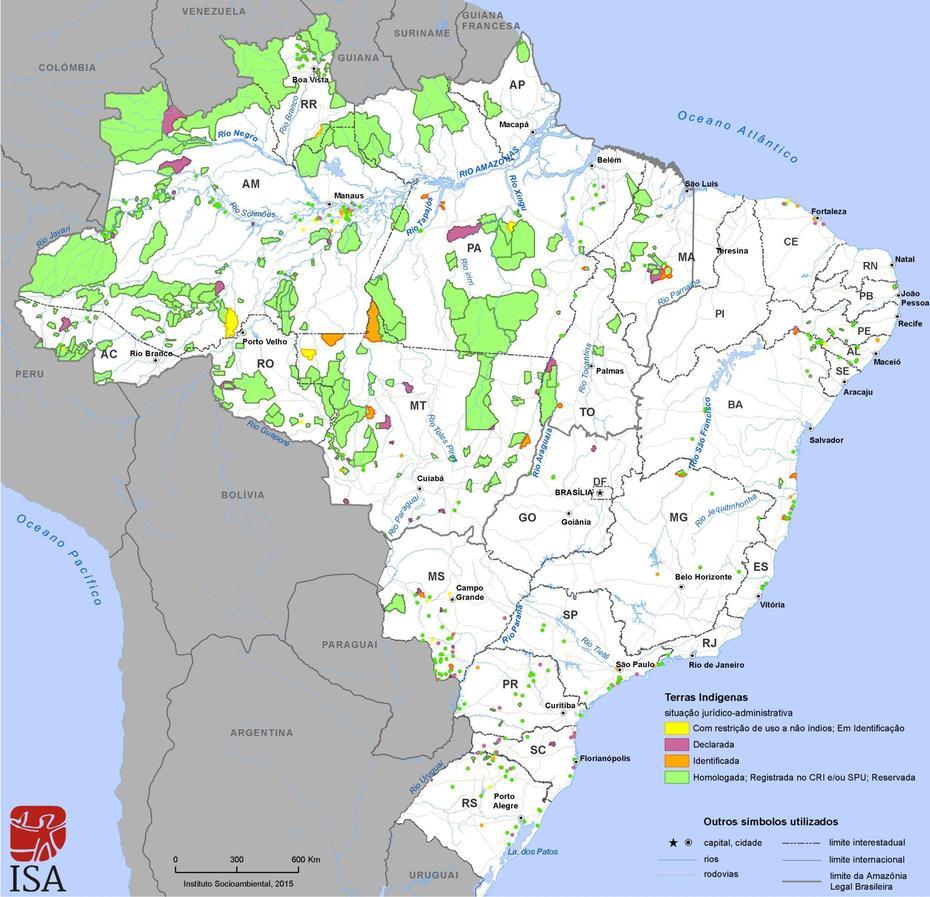 Demarcacao De Terras Indigenas – Processo, Mapa De Terras Indigenas …, Ibotirama, Brazil, World, Brazil  Drawing