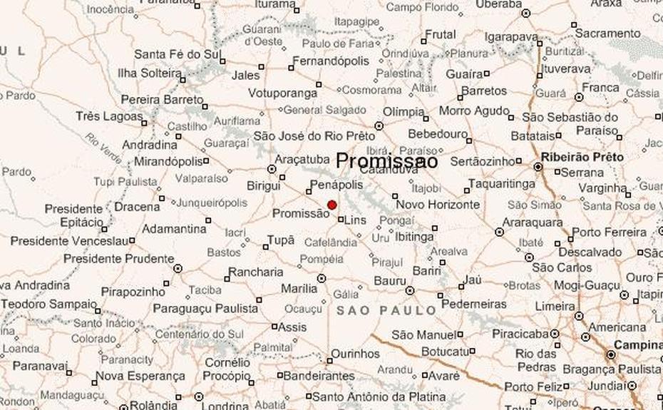 Detailed  Of Brazil, Brazil City, Promissao, Promissão, Brazil