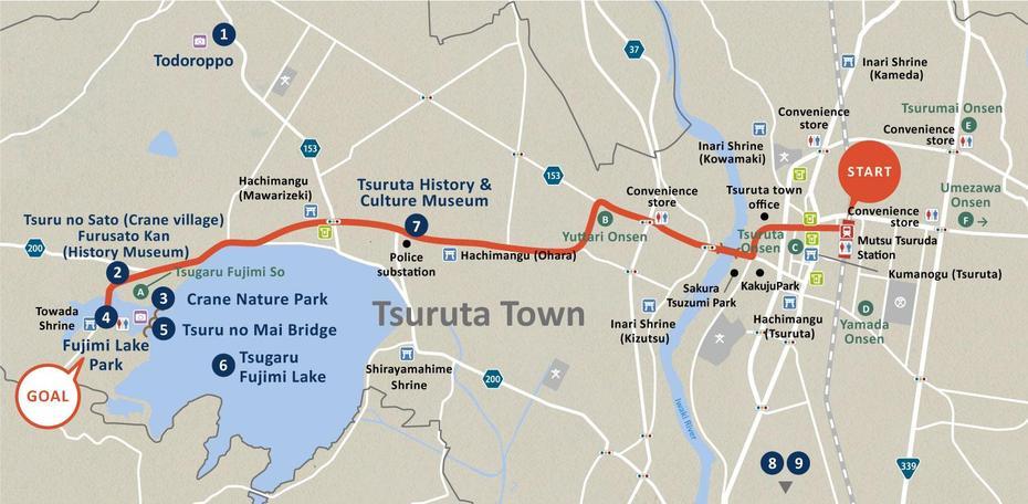 Directions To Tsuru No Mai Bridge & Tsugaru Fujimi Lake Medetai Tsuruta, Tsuru, Japan, Old Nissan  Sentra, Tsuru 2