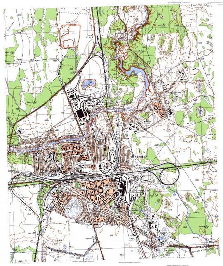 Download Topographic Map In Area Of Bogdanovich – Mapstor, Bogdanovich, Russia, Peter Bogdanovich Today, Peter Bogdanovich Children