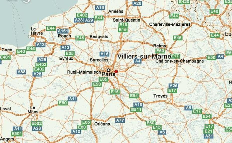 Guide Urbain De Villiers-Sur-Marne, Villiers-Sur-Marne, France, Marne France, Bry -Sur-Marne