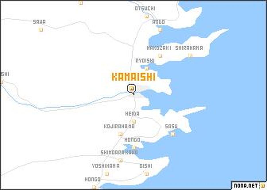 Kamaishi (Japan) Map – Nona, Kamaishi, Japan, Ofunato Japan, Iwate  Prefecture