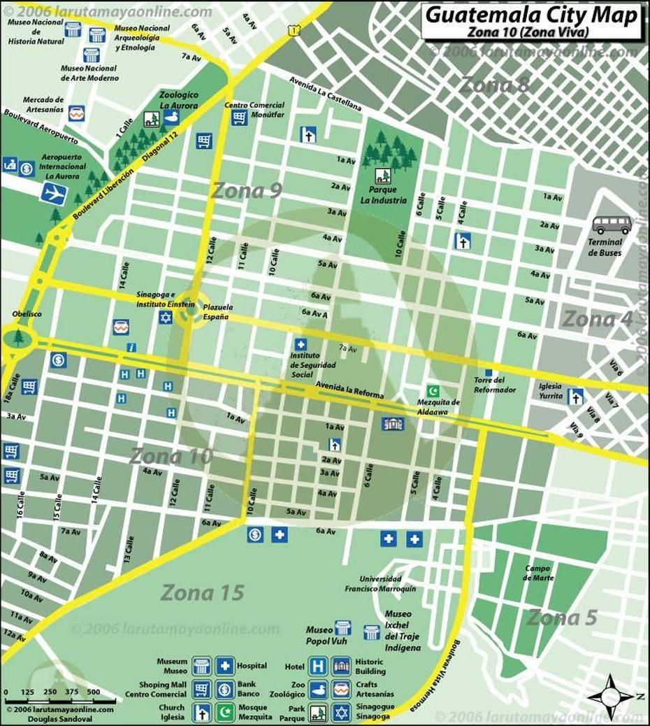 Large Guatemala City Maps For Free Download And Print | High-Resolution …, Guatemala City, Guatemala, Guatemala City Zone, Guatemala Capital