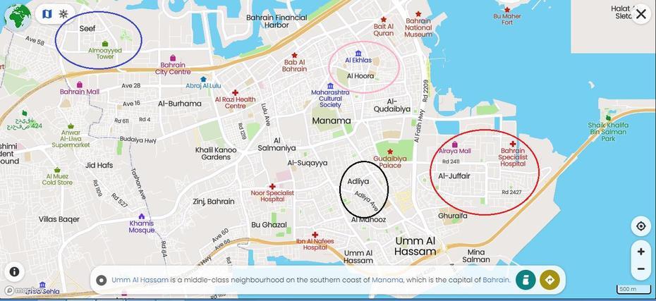 Manama, Bahrain | Mapees, Manama, Bahrain, Bahrain Location, Manama Location