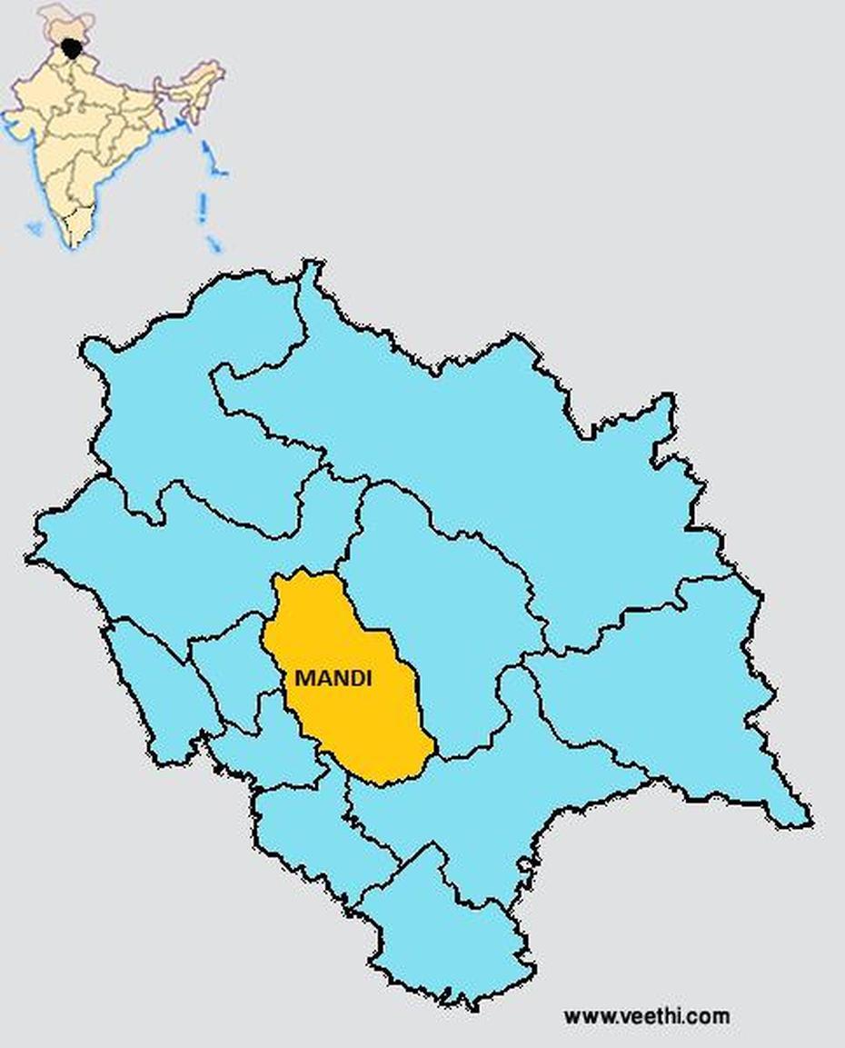 Mandi, India, District, Mandi, India