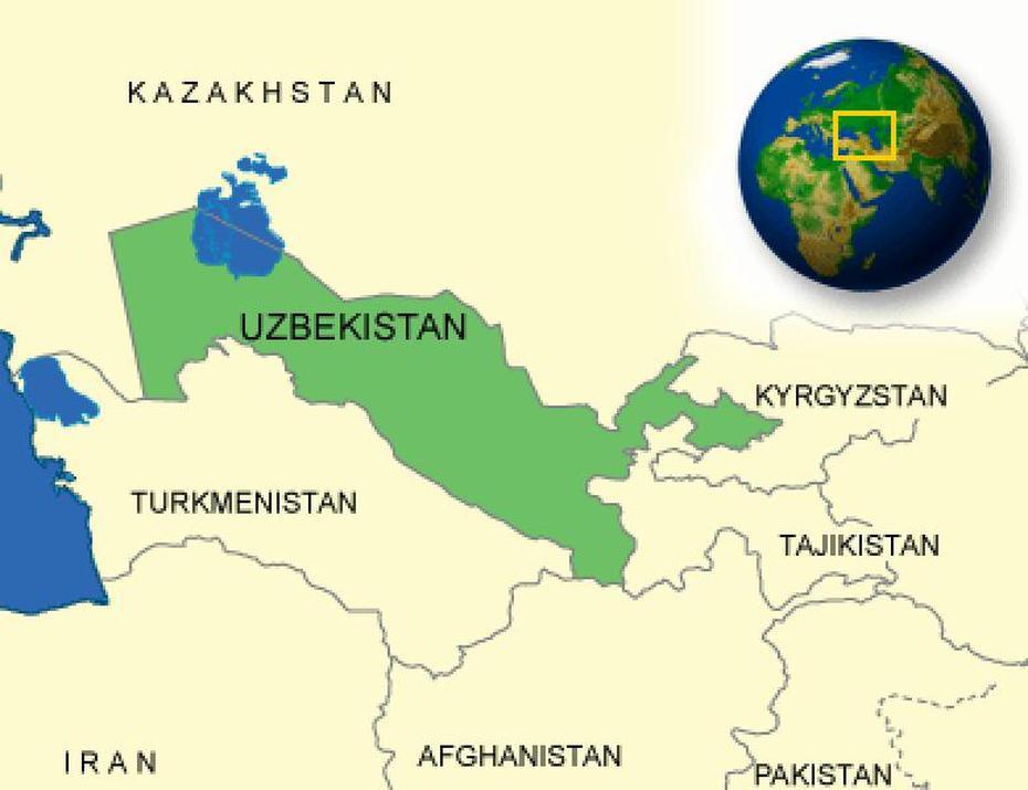 Map Of Uzbekistan. | – Countryreports, Ohangaron, Uzbekistan, Uzbekistan Attractions, Uzbekistan Capital