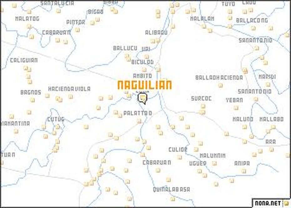 Naguilian (Philippines) Map – Nona, Naguilian, Philippines, Aringay, Bauang La  Union