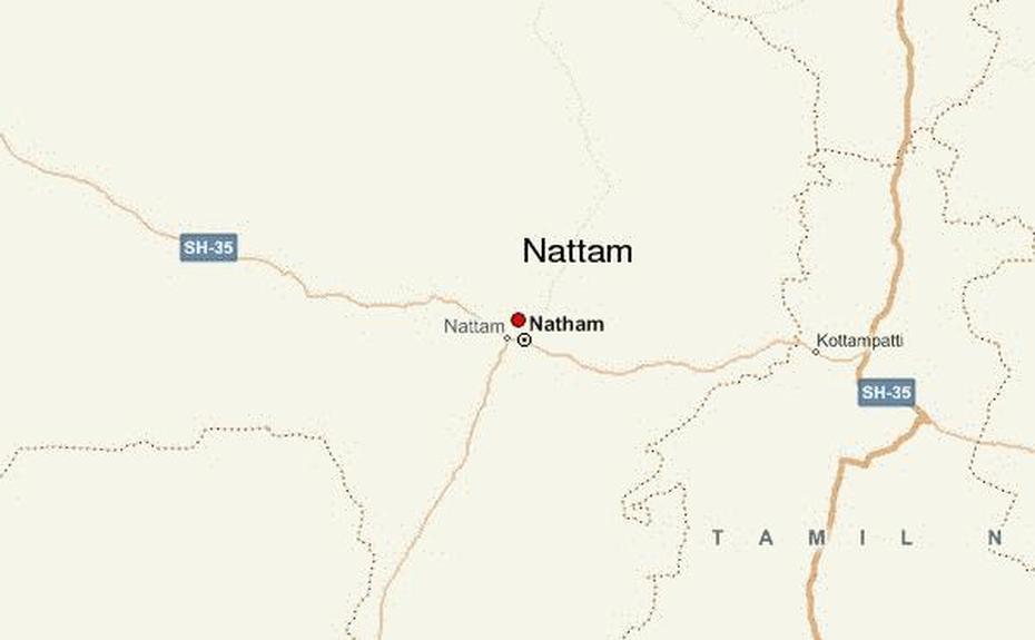 Nattam Location Guide, Nattam, India, India  With City, India  Drawing