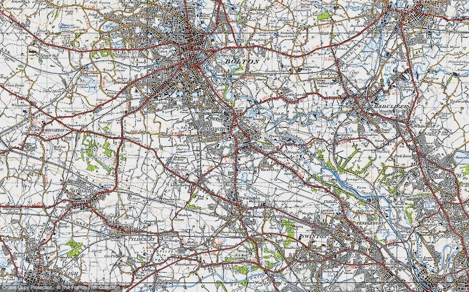 Old Maps Of Farnworth, Greater Manchester – Francis Frith, Farnworth, United Kingdom, Farnworth, United Kingdom