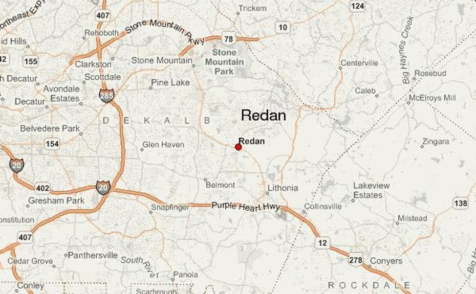 Redan Location Guide, Redan, United States, United States  50 States, United States  Puzzle