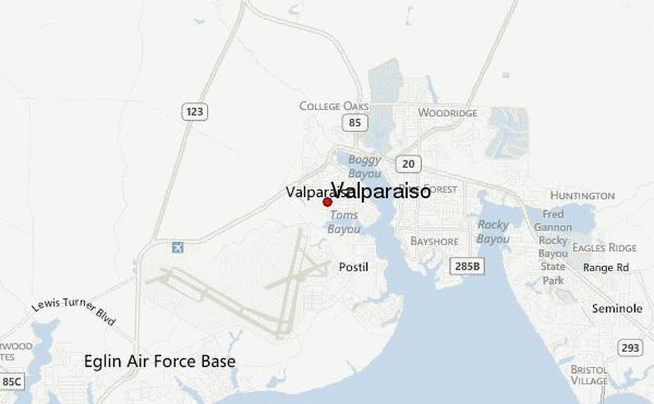 Region De Valparaiso, Valparaiso University, Florida Location, Valparaiso, United States