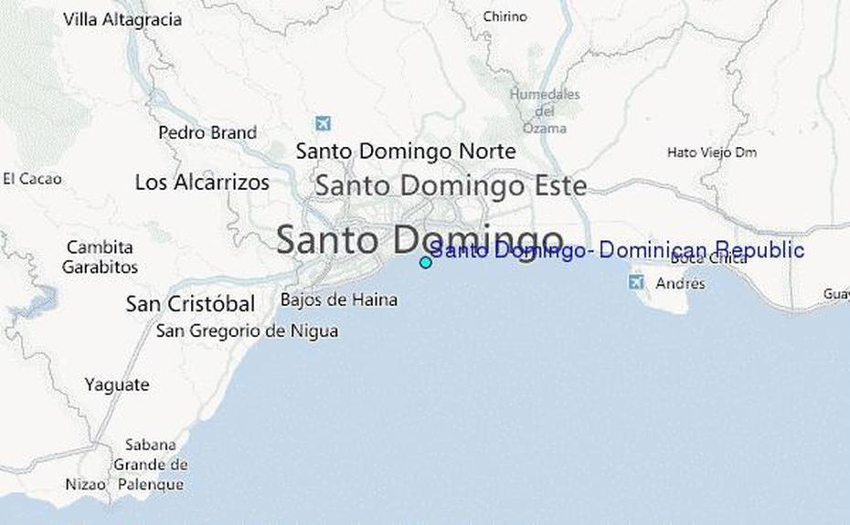 Santo Domingo, Dominican Republic Tide Station Location Guide, Santo Domingo Este, Dominican Republic, Blue Mall Santo Domingo, Calles De Santo Domingo