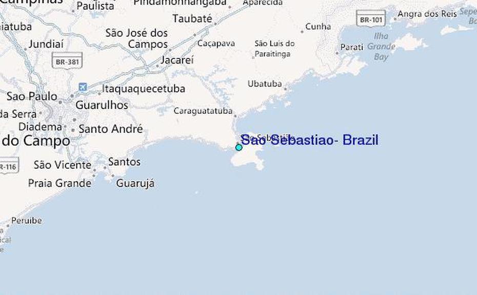 Sao Sebastiao, Brazil Tide Station Location Guide, São Sebastião, Brazil, San Paulo Brazil Beaches, D. Sebastião