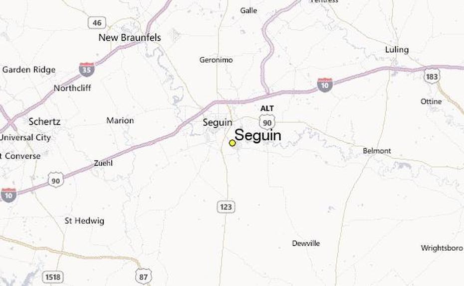 Seguin Texas Street, Of Seguin Texas Area, Texas, Seguin, United States