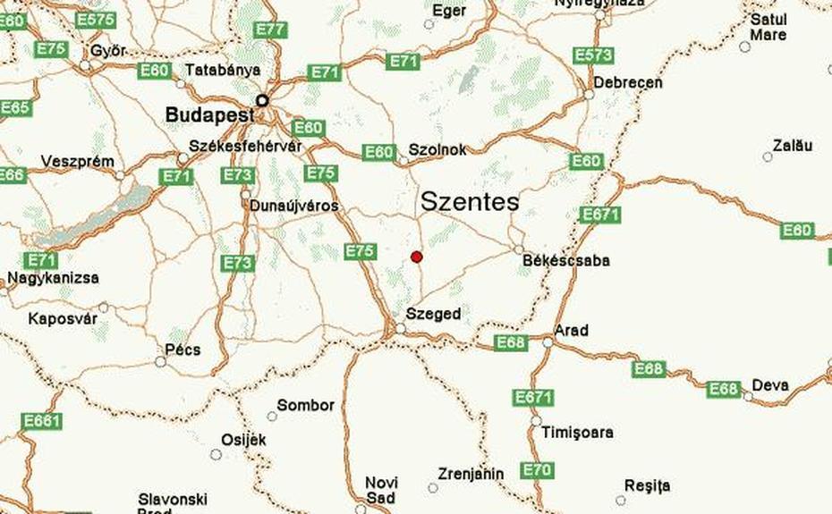 Szentes Location Guide, Szentes, Hungary, Csongrad Hungary, Szentes Terkep